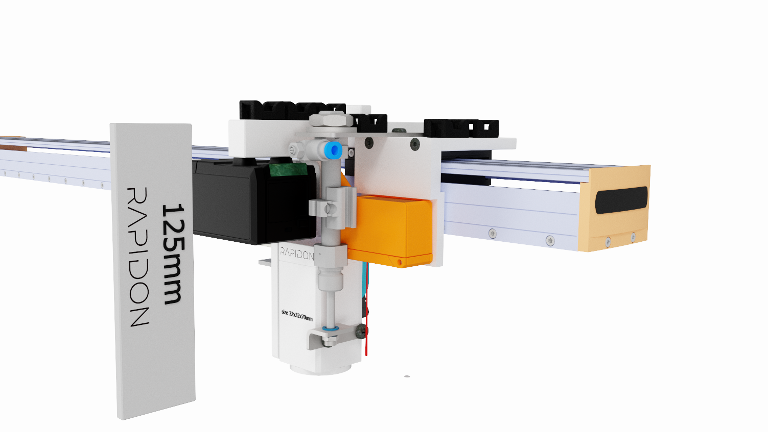 Rapidon automated shore hardness measurement durometer module integration compact in-line solution.